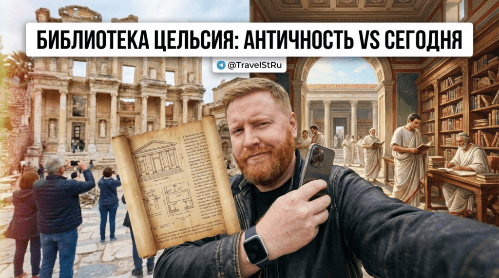 Библиотека Цельсия: как выглядела в античности и сегодня