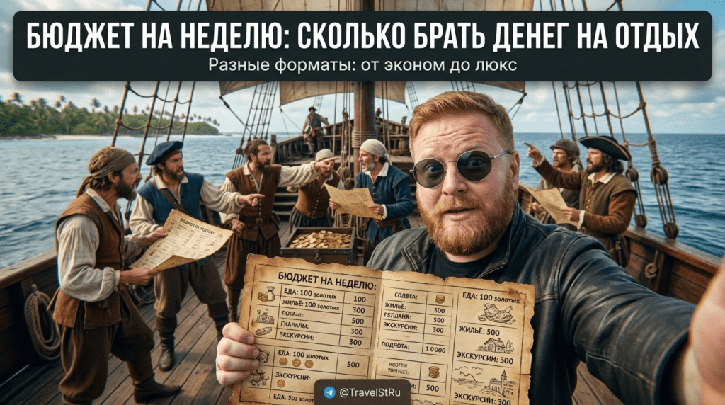Бюджет на неделю: сколько денег брать для разных форматов отдыха