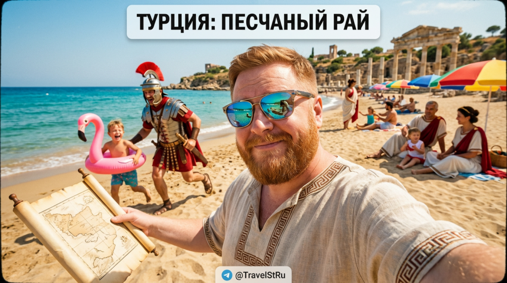 Детский отдых в Турции: песчаные пляжи и развлечения с ребёнком