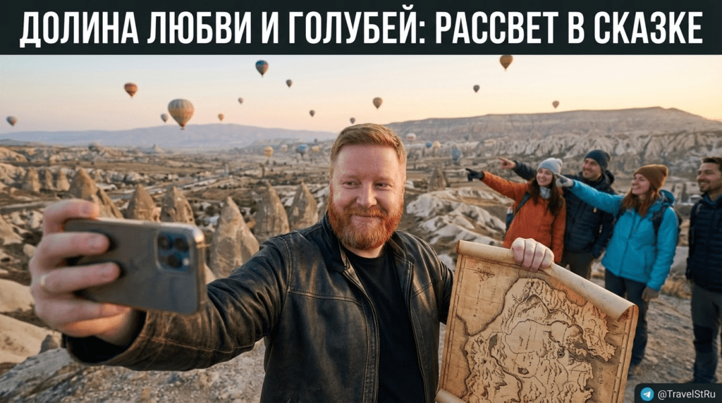 Долина Любви и Долина Голубей: рассвет в сказочном краю