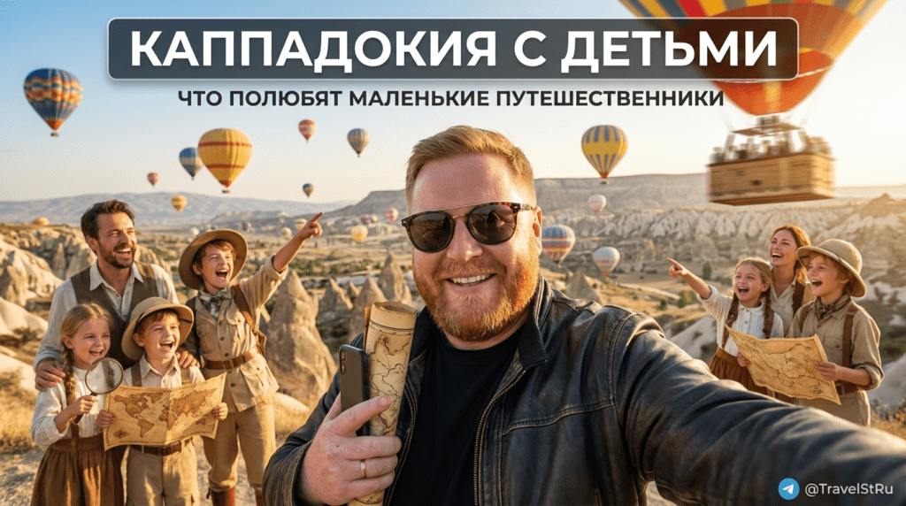 Каппадокия с детьми: что понравится маленьким путешественникам