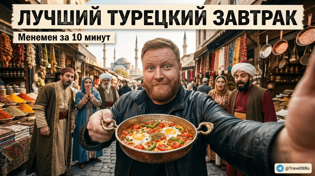 Менемен рецепт: как готовить по-турецки на завтрак