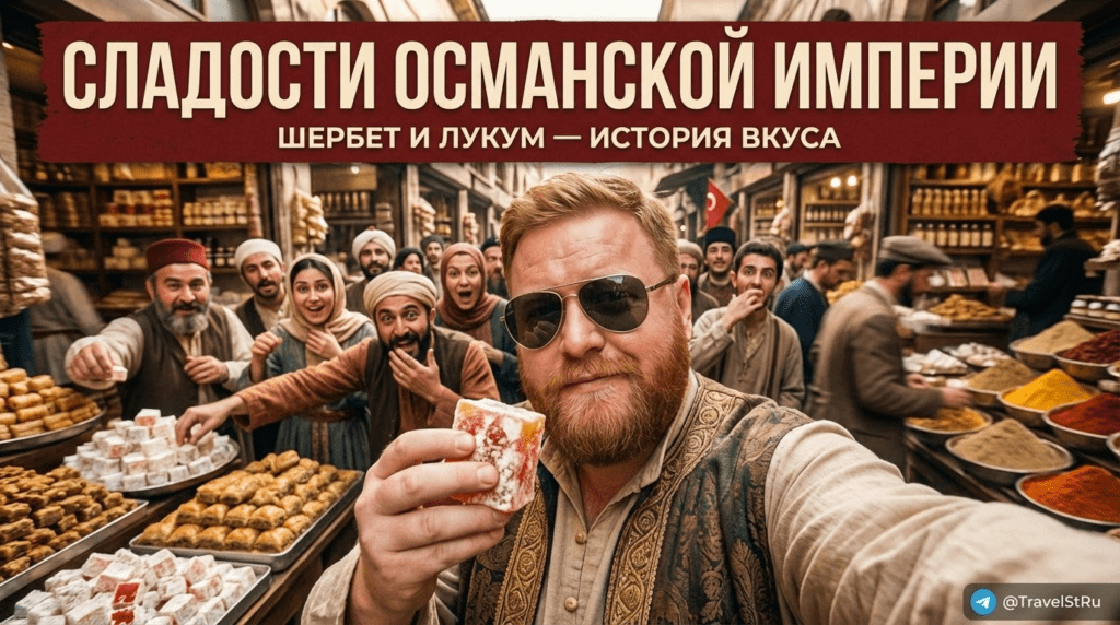 Османские сладости: шербет и лукум — вкус Османской империи