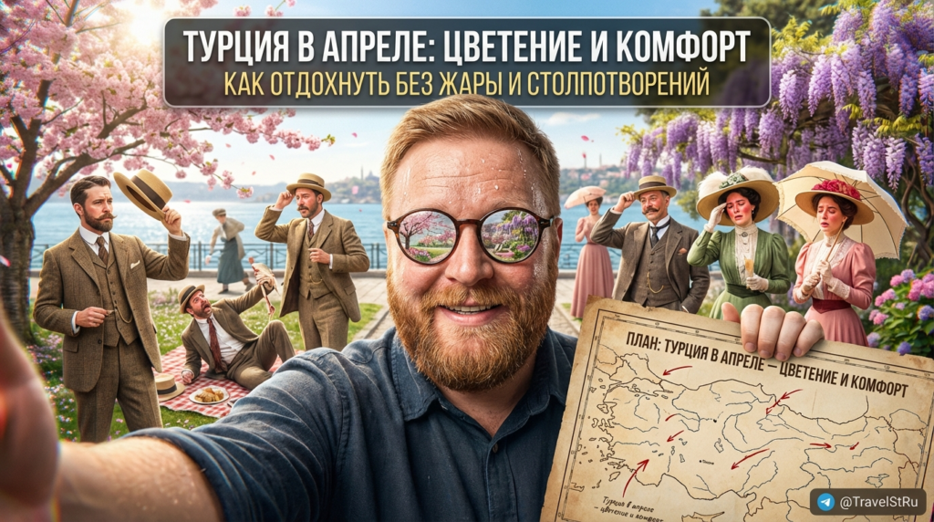 Погода в Турции в апреле: как отдохнуть без жары и с цветением