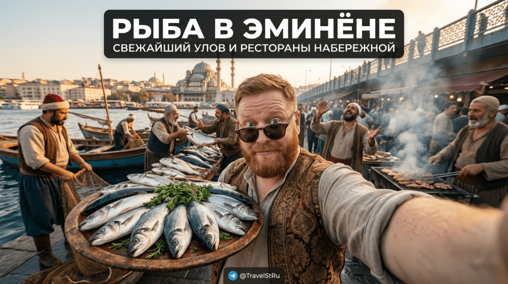 Рыбный ресторан в Эминёне: свежий улов на набережной