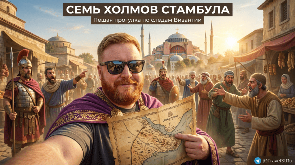 Семь холмов Стамбула: пешая прогулка по следам Византии