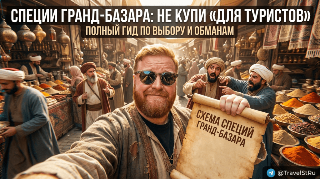 Специи Гранд-Базара: как выбрать и не купить «для туристов»