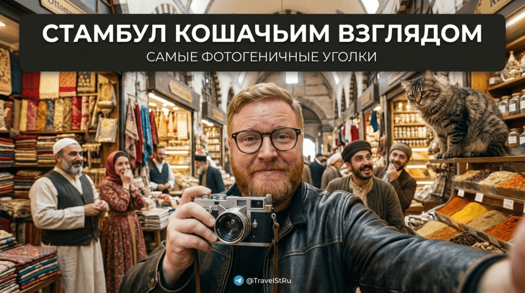 Стамбул глазами кошки: самые фотогеничные уголки города