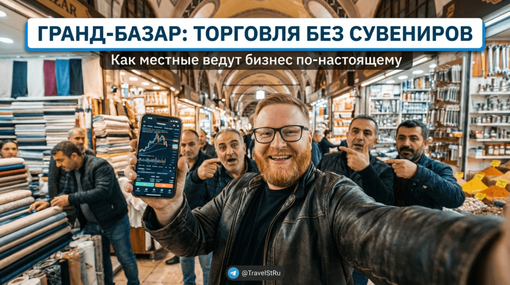 Торговля на базаре: как торгуют на Гранд-Базаре без сувениров