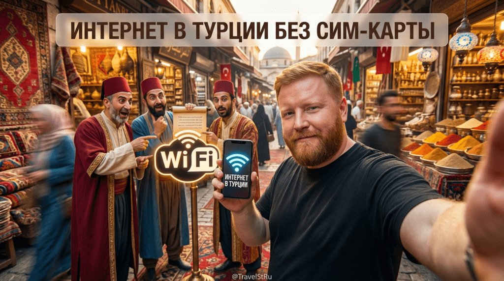 WiFi в Турции: как оставаться на связи без роуминга и сим-картой