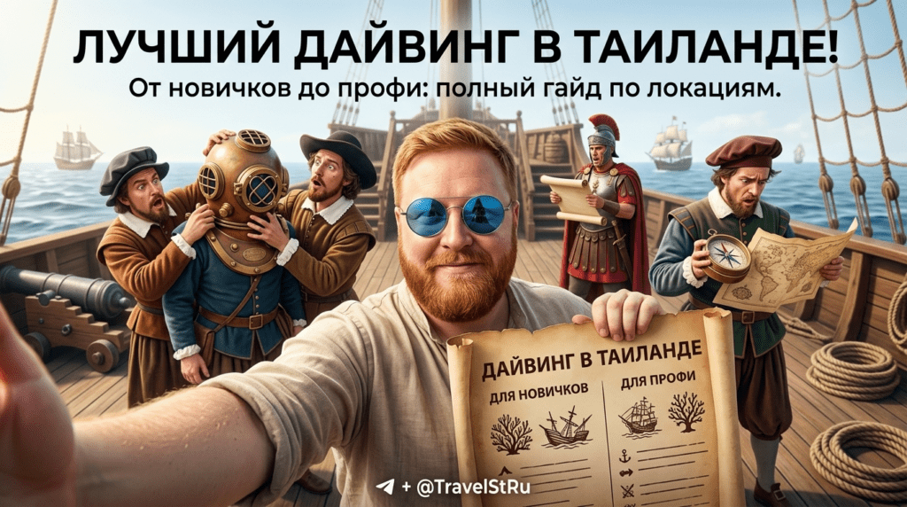 Дайвинг споты Тайланд: лучшие места от новичков до профи
