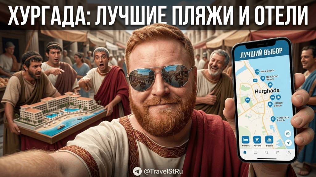 Хургада береговая линия: пляжи Хургады и отели на 1-й линии