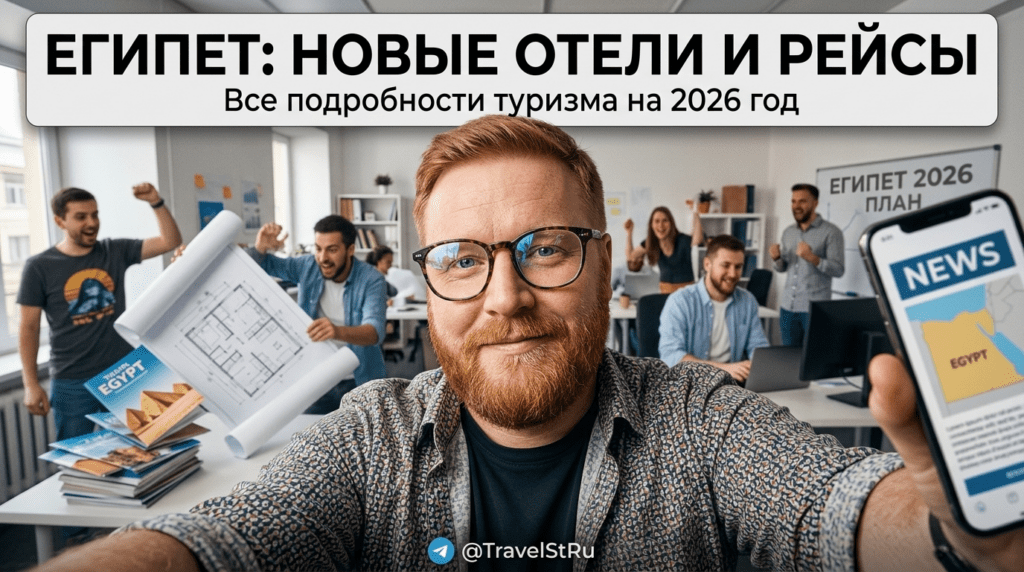Новости по туризму в египте 2026: новинки и отели для туристов