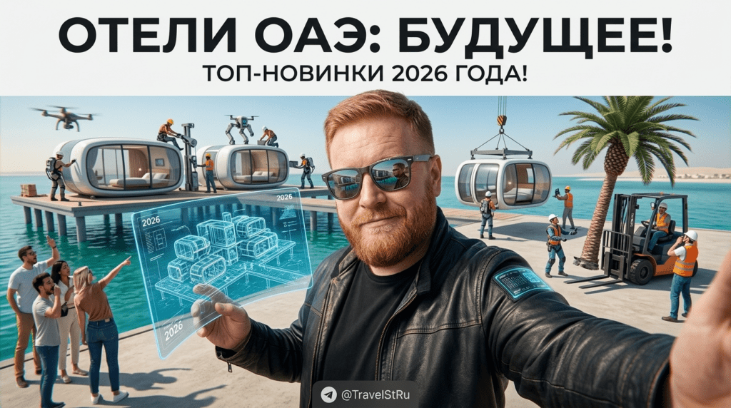 Отельный бизнес ОАЭ: будущее отелей и новинки 2026 года