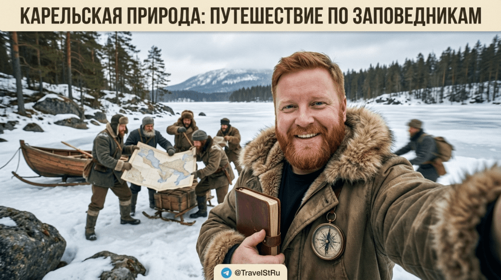 Природа Карелии: путешествие по заповедникам и озёрам