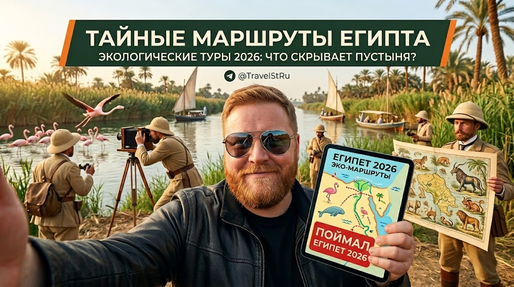Биоразнообразие Египта: экологические маршруты для туристов в 2026