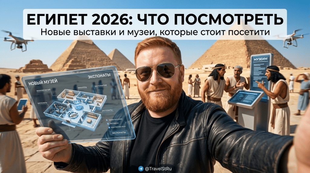Что посмотреть в Египте 2026: новые музейные экспозиции и выставки