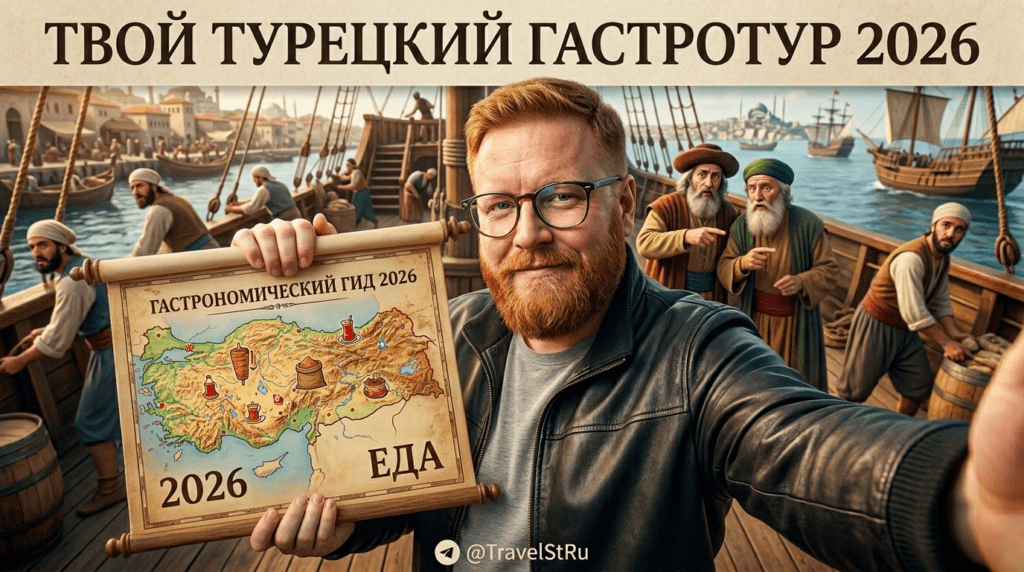Кулинарные туры Турция: гастрономические маршруты в 2026 году