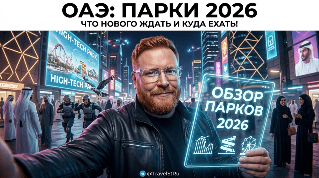 ОАЭ развлечения: новые парки и аттракционы в 2026 году