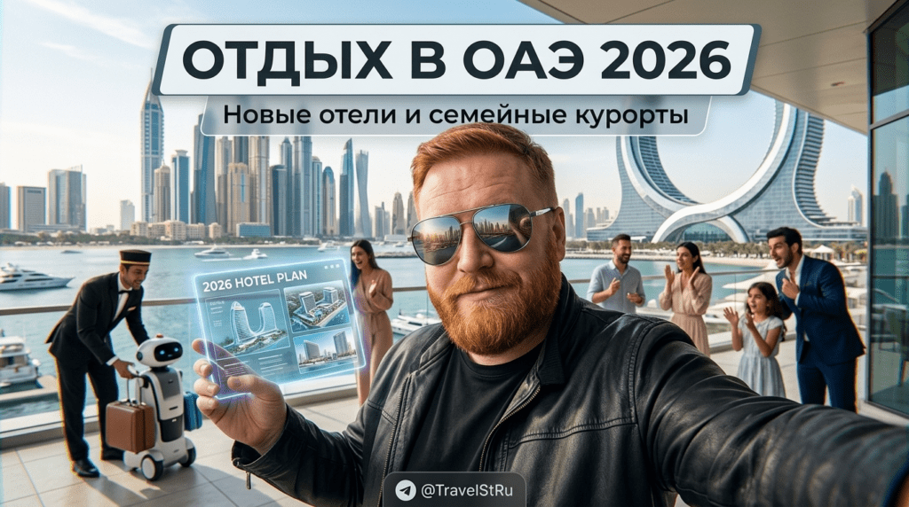 Семейный отдых в ОАЭ: новые отели и курорты в 2026 году