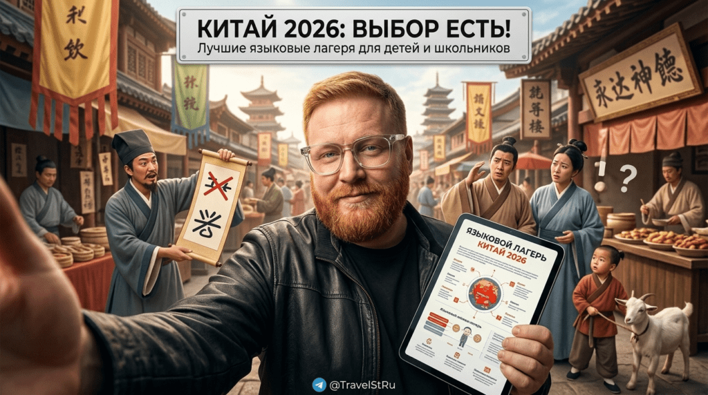 Языковой лагерь в Китае 2026: варианты для школьников и детей